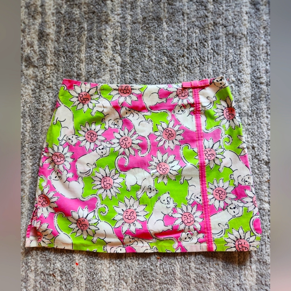 Vintage Lilly Pulitzer Skort Sz 10
